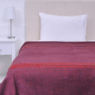 Imagen 1 del producto Frazada Termica Single Lineas Rojo