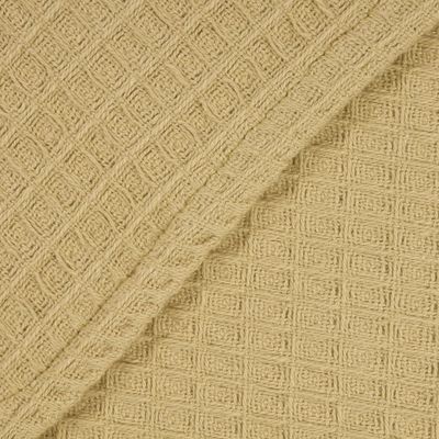 Imagen 2 del producto Manta Algodon Waffle 130x160 cm Mostaza Mashini