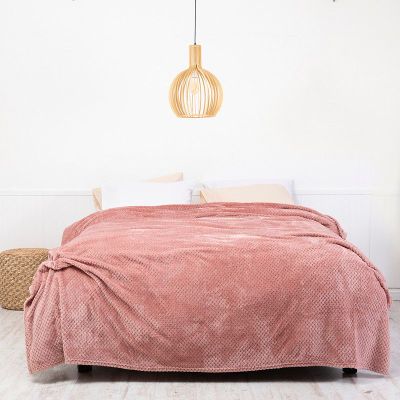 Frazada PopCorn 2 P Rosado