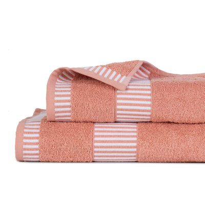 Imagen 1 del producto Set 2 Piezas Egyptia 460 grs 45x90/70x140 Coral