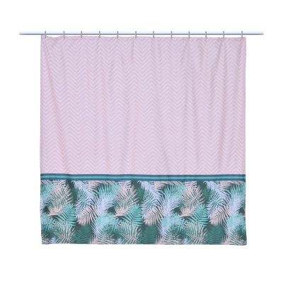 Set Cortina Baño 3 pzas Palma