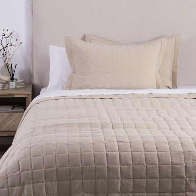 Imagen 2 del producto Cubrecama quilt oxford 2 PL Beige