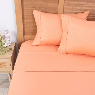 Imagen 2 del producto Sabana MF Lisa Embossed 1.5 P Coral