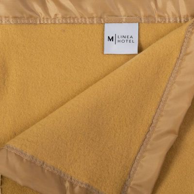 Imagen 2 del producto Frazada Polar Borde Satin Linea Hotel 1.5 P Beige