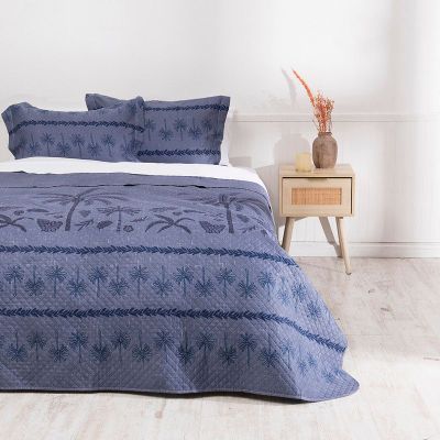 Quilt Cordoba Estampada 2 P Vegetacion