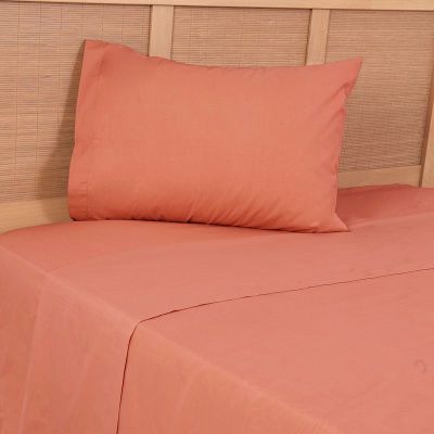 Sabana 144 Hilos Lisa 1.5 P Naranjo