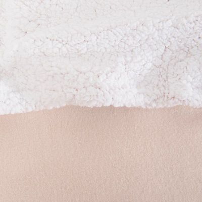 Imagen 2 del producto Frazada Polar-Sherpa Lisa 2 P Taupe