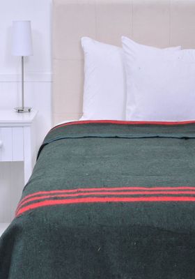 Imagen 1 del producto Frazada Termica Queen Lineas Verde