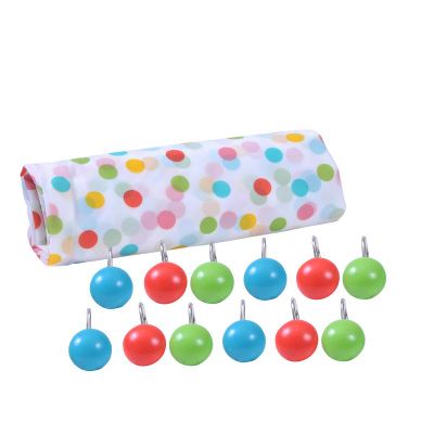 Imagen 1 del producto Set Cortina 2 Pzas Puntos Verde