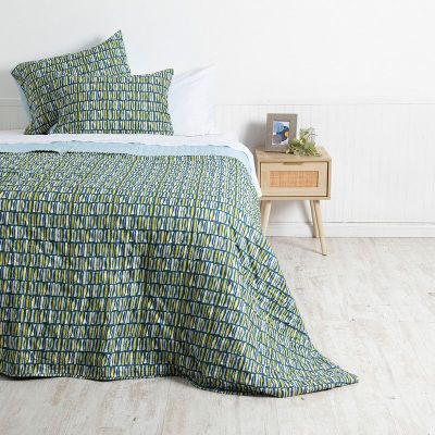 Quilt Toledo MF Estampada 2 P Forest