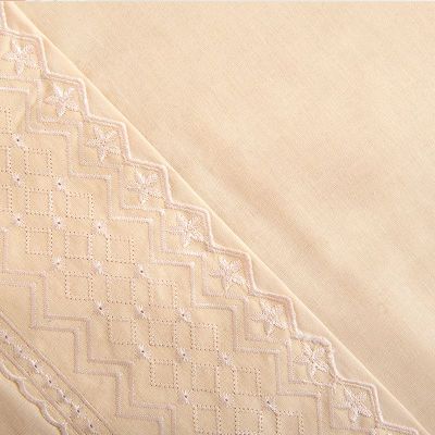 Imagen 2 del producto Sabana Broderie Geo King Nude
