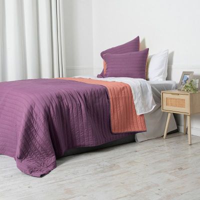 Imagen 2 del producto Quilt Toledo MF 2 P Morado-Coral