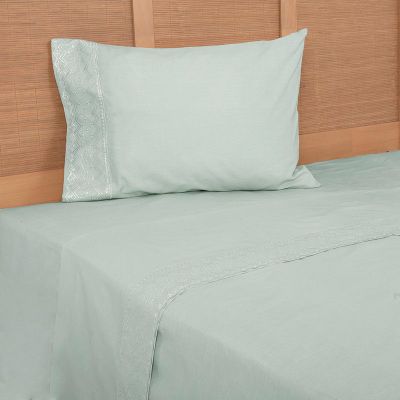 Imagen 1 del producto Sabana Broderie Geo 1.5 P Verde