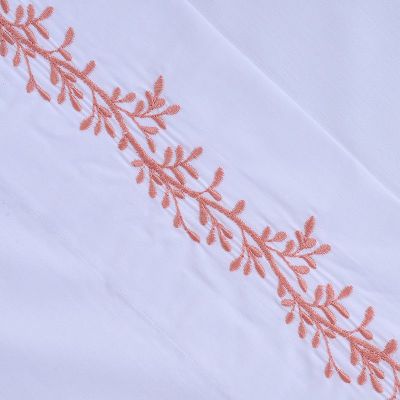 Imagen 2 del producto Sábana Bordada 180 Hilos 1.5 P Ramas Rosado