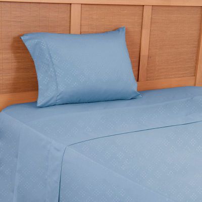 Sabana MF Lisa Embossed 1.5 P Azul