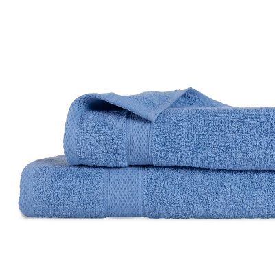 Set 2 toallas Colorix 400gsm Azul