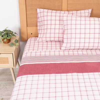 Sábana Estampada 144 H 2 P Tartan