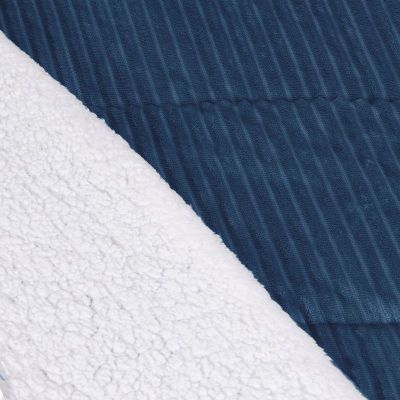 Imagen 2 del producto Plumon Corduroy Coral Sherpa 2 P Azul