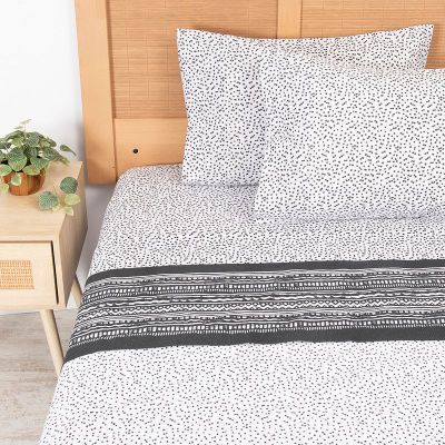 Sábana Estampada 144 H 2 P Geometric