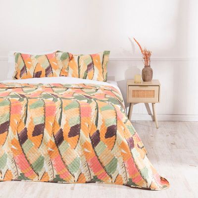 Quilt Cordoba Estampada 2 P Plumas