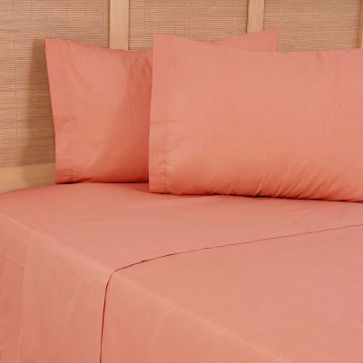 Sabana 144 Hilos Lisa 2 P Naranjo