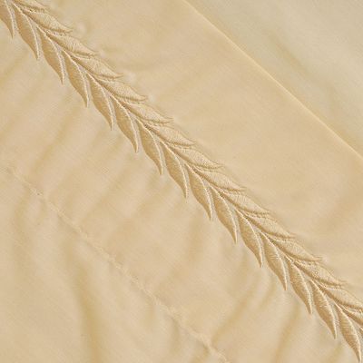 Imagen 2 del producto Sábana Bordada 180 Hilos 2 P Ramas Amarillo