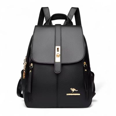 Mochila Mujer Cuero Pu Antirrobo Alta Calidad Gran Capacidad