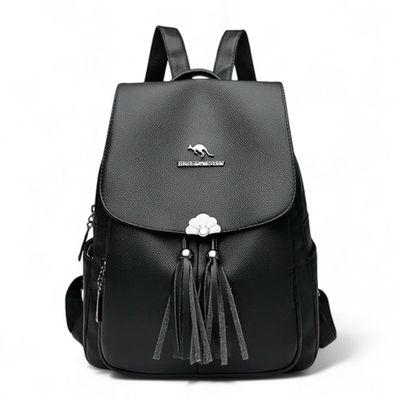 Mochila de Mujer Chic Cuero Pu Suave Juvenil Impermeable Gran Capacidad