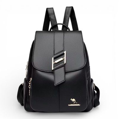 Mochila de Mujer Chic Cuero Pu Suave Juvenil Impermeable Gran Capacidad