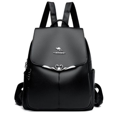 Mochila Bolso de Mujer Cuero Pu Suave Juvenil Impermeable Gran Capacidad