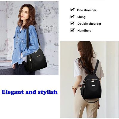 Imagen 2 del producto Mochila Cartera Bolso Juvenil de Mujer Impermeable Multifuncional