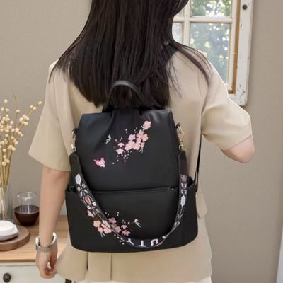 Imagen 2 del producto Mochila Antirrobo Mujer Oxford Impermeable Multifuncional con Correa Desmontable