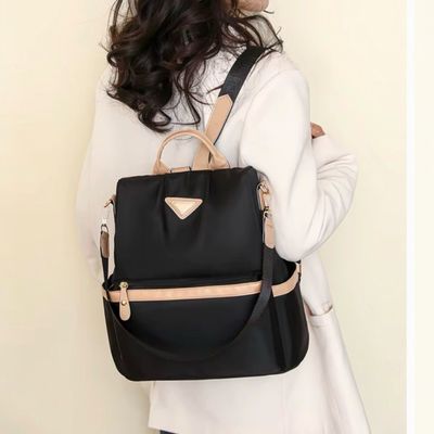 Imagen 2 del producto Mochila Antirrobo Mujer Oxford Impermeable con Bolsillo Trasero de Seguridad