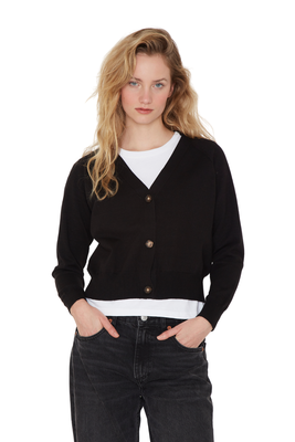 Chaleco Pipa negro Jacinta Tienda