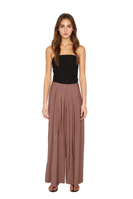 Pantalón Praga Largo café Jacinta Tienda