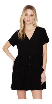 Imagen 1 del producto Vestido Franca Negro Jacinta Tienda