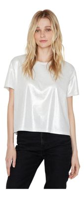 Imagen 2 del producto Polera Kurt Glittter Blanca Jacinta Tienda