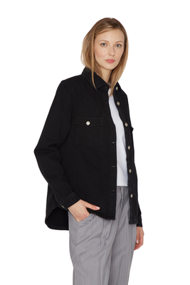 Imagen 2 del producto Camisa Porter Bolsillos negra Jacinta Tienda