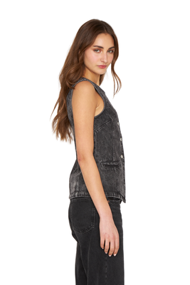 Imagen 2 del producto Vest Alicia negro Jacinta Tienda