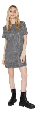 Imagen 1 del producto Vestido Glitter Gris Jacinta Tienda
