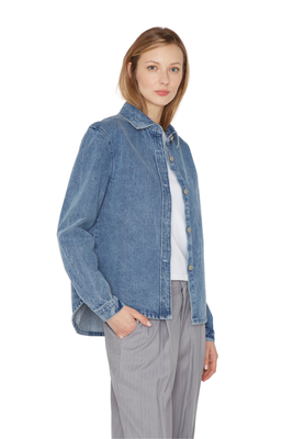 Imagen 2 del producto Camisa Porter azul Jacinta Tienda