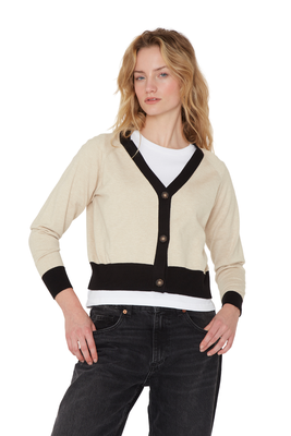 Imagen 2 del producto Chaleco Pipa bicolor Jacinta Tienda