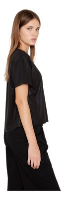 Imagen 2 del producto Polera Kurt Glitter Negra Jacinta Tienda