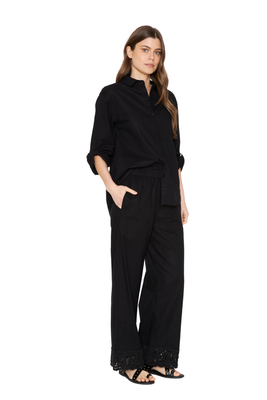 Imagen 2 del producto Pantalón Lino Ame negro Jacinta Tienda