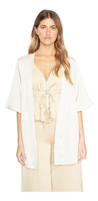 Kimono Lis Satin Dorado Jacinta Tienda