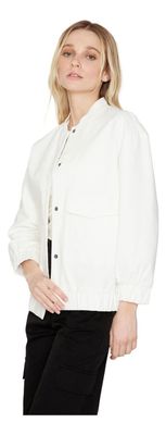 Imagen 2 del producto Chaqueta Bomber Manga Larga Blanca Jacinta Tienda