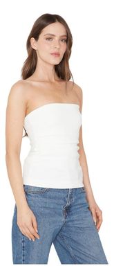 Imagen 2 del producto Polera Petra Blanca Jacinta Tienda