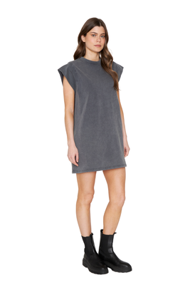 Imagen 2 del producto Vestido Lara Rib gris Jacinta Tienda