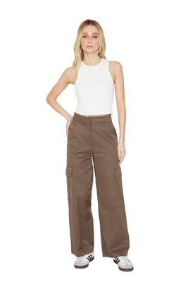 Imagen 2 del producto Pantalón Cargo Café Jacinta Tienda