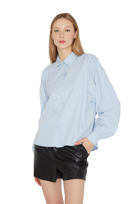 Imagen 2 del producto Blusa Joe celeste Jacinta Tienda